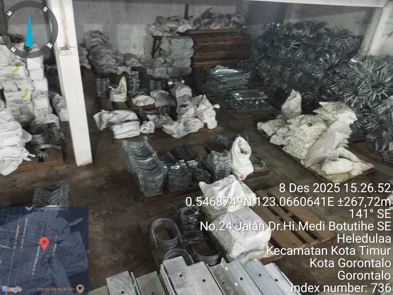 Fasilitas gudang AJT