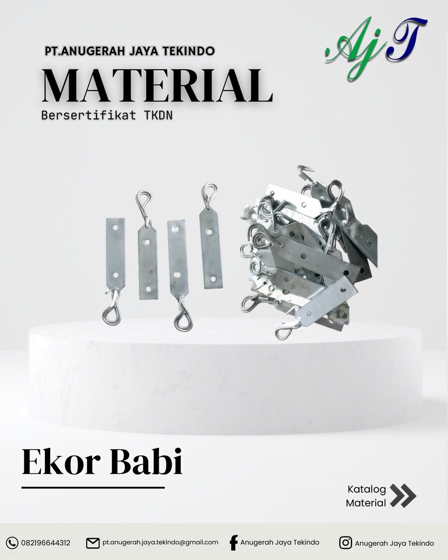 Ekor Babi — Aksesoris pole top assembly