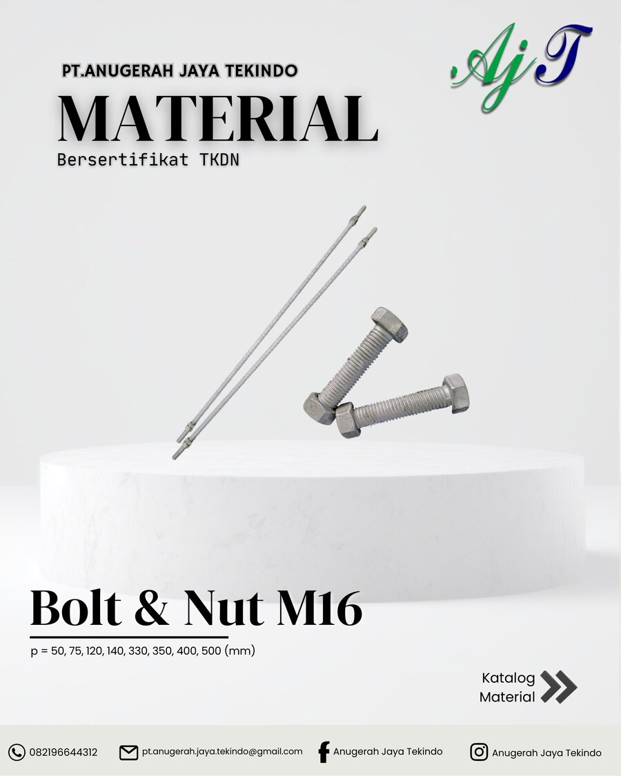 Bolt, Nut & Washer