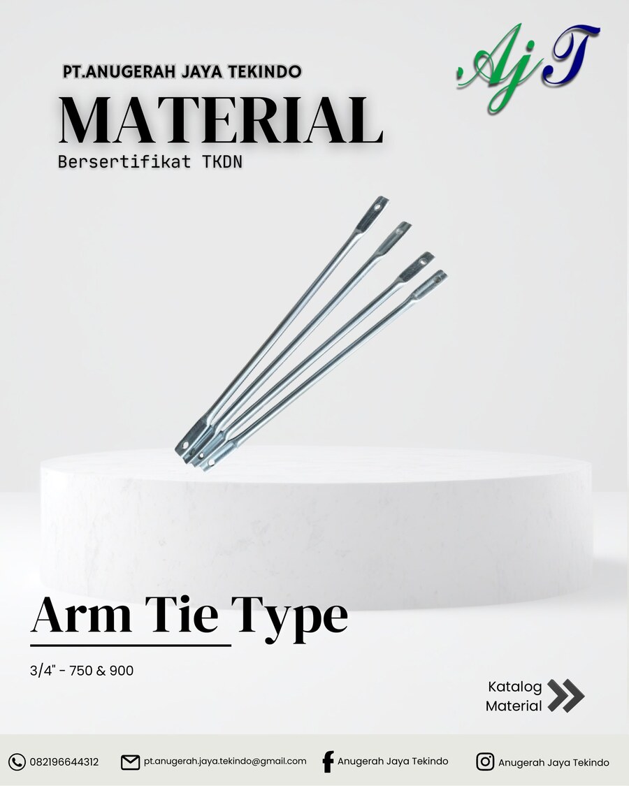 Arm Tie Bracket — Type 3/4" – 750 & 900 mm